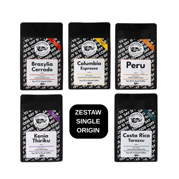 Zestaw startowy 5 x 250 g - arabiki