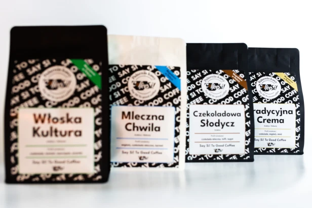 Zestaw kaw ziarnistych 4x250g - Palarnia Coffee Si!