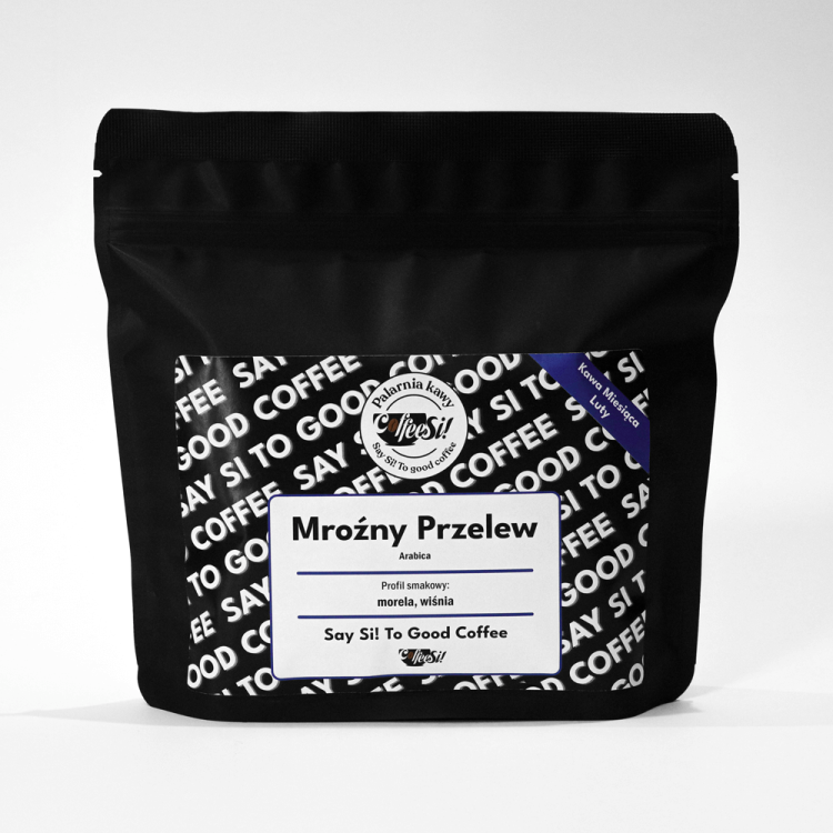 Kawa ziarnista Mroźny Przelew 250g Kostaryka Single Origin