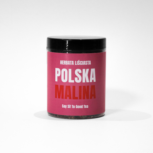 Herbata czarna Polska Malina 80 g